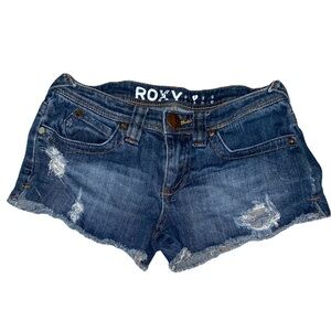 Roxy denim shorts size 1